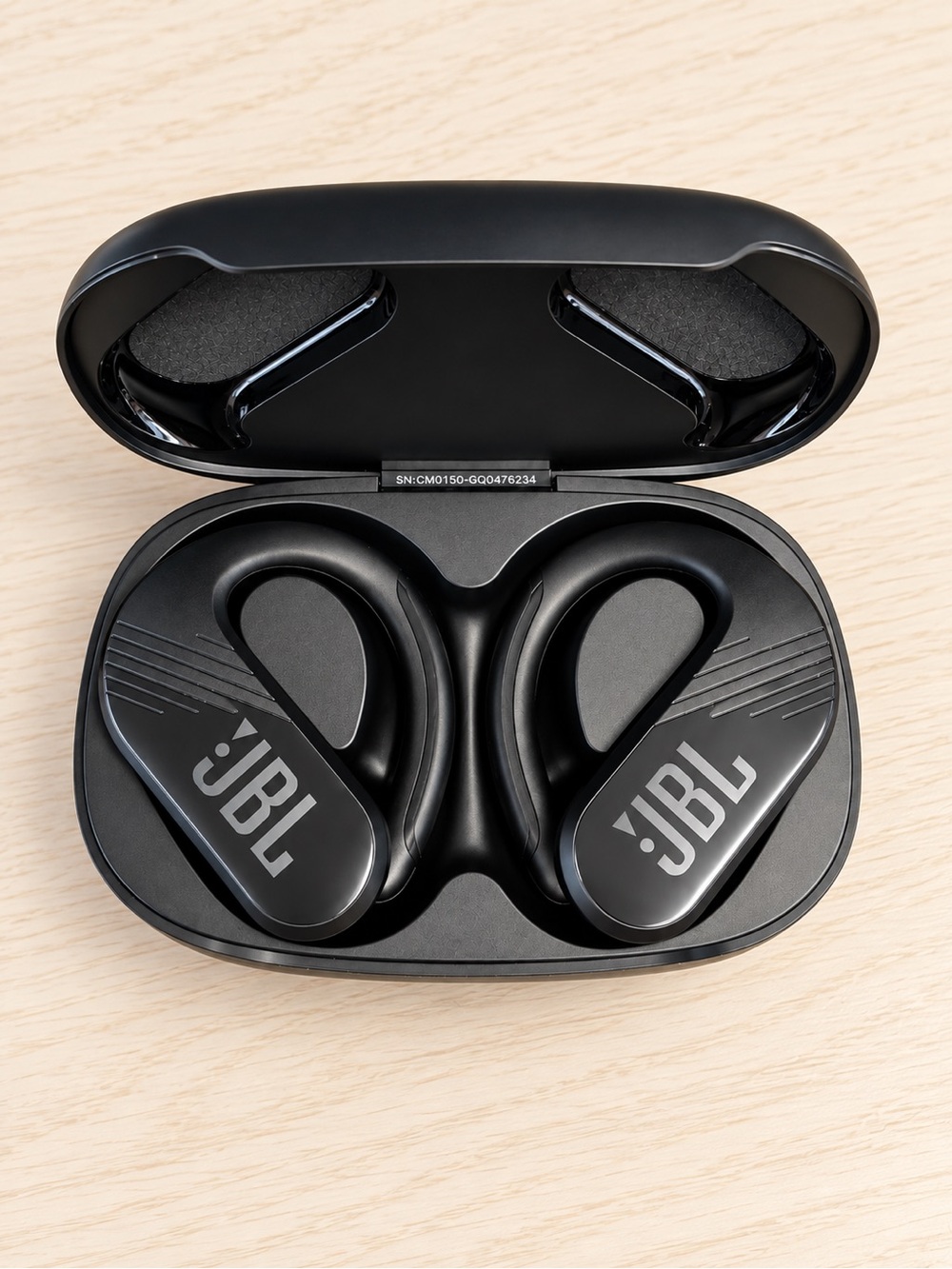 JBL Black Wireless Earbuds with Charging Case